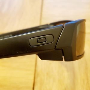 Oakley Gascan Sunglasses Matte Black with Warm Grey